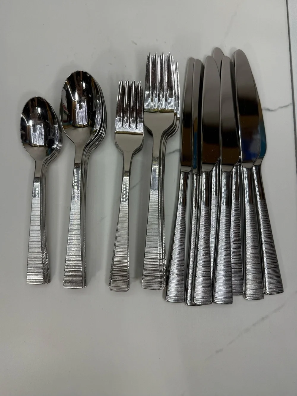 Zwilling JA Henckels KINGWOOD silverware 35 piece set stainless steel flatware
